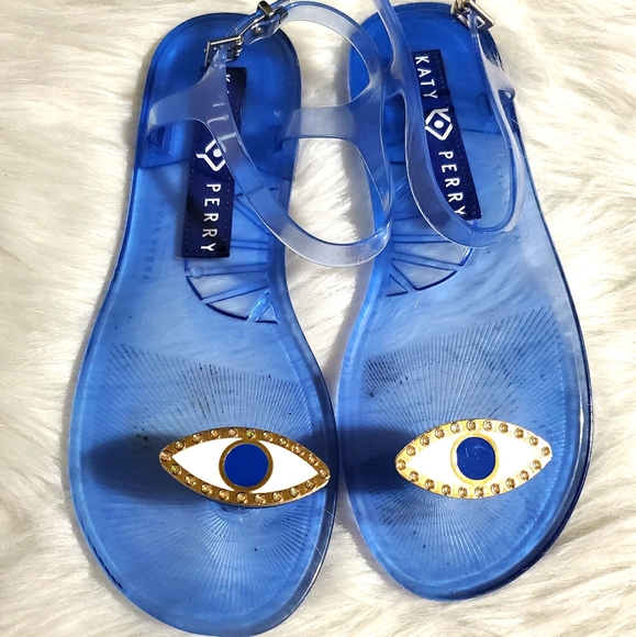 katy perry eye sandals